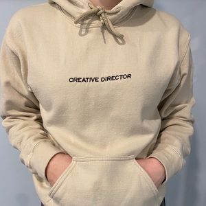 UO creative director sweatshirt